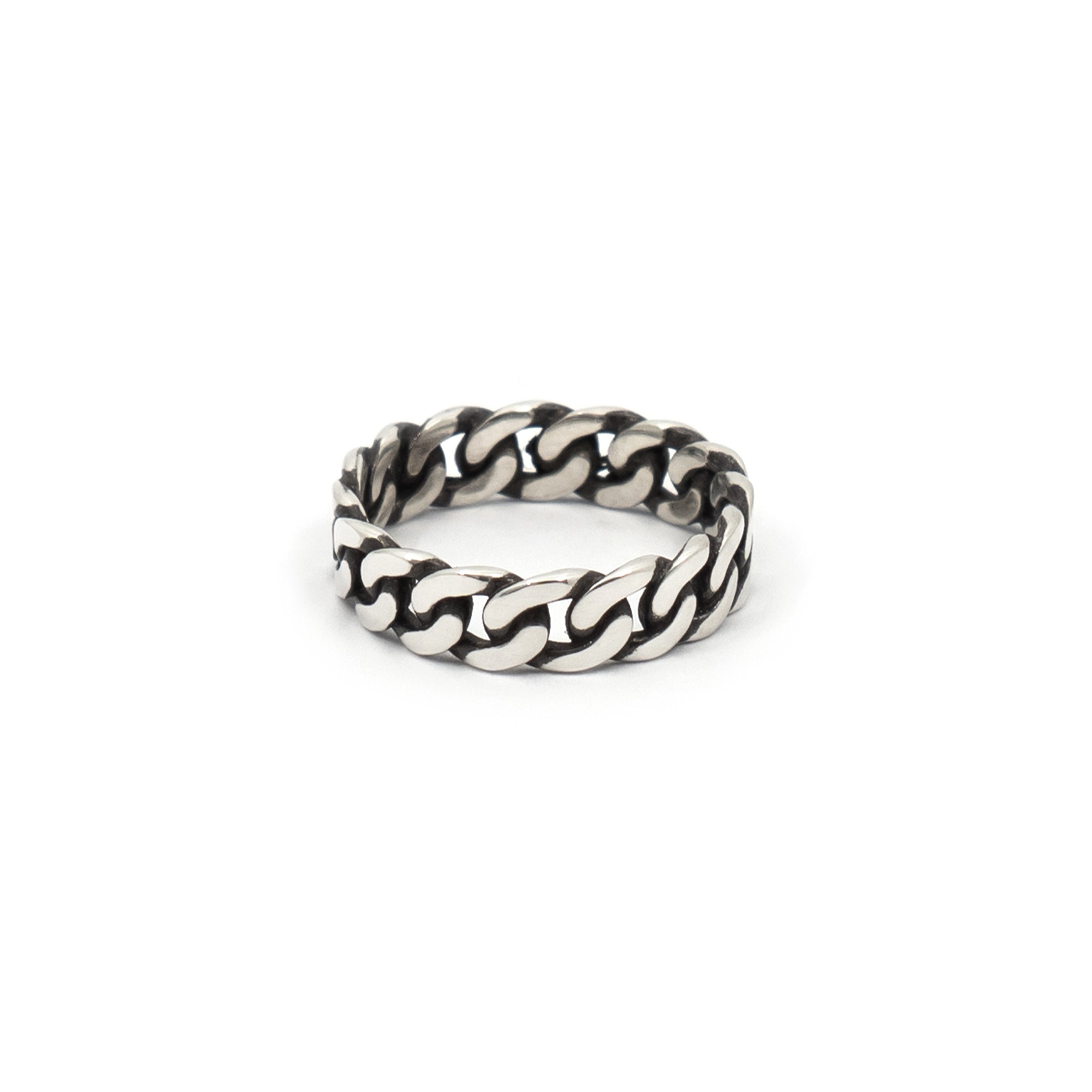 Silver Chain Ring | Fashion Jewelry by Yordy.